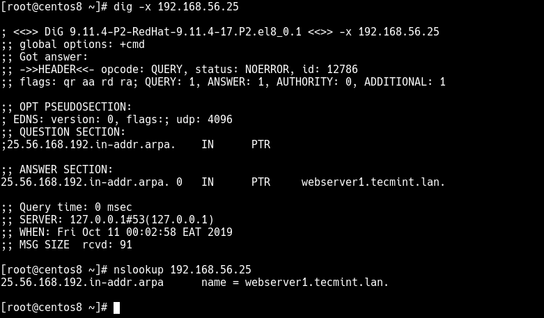 linux dhcp set dns for client mac