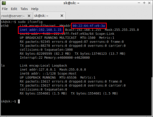 linux dhcp set dns for client mac